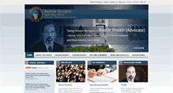 Desktop Screenshot of bashirshaikhtrust.com
